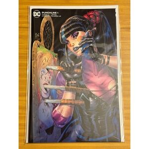 Punchline 1 Guillem March Minimal Trade Dress Variant DC Comics COA LTD 600